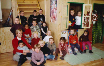20 jaar kleuterafdeling